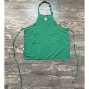 Starbucks Barista Core Green Apron Cafe Chic Workwear Aesthetic Coffee